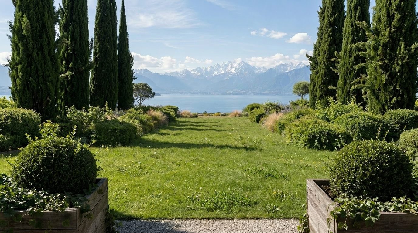 Avant transformation jardin